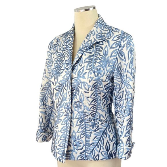 Lafayette 148 embroidered blazer - Picture 2 of 9